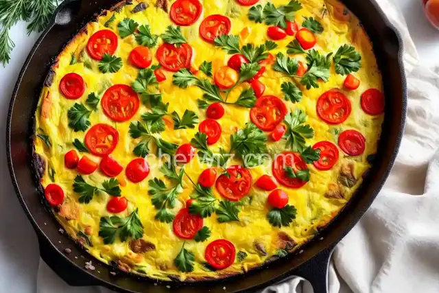 Roasted Vegetable Frittata
