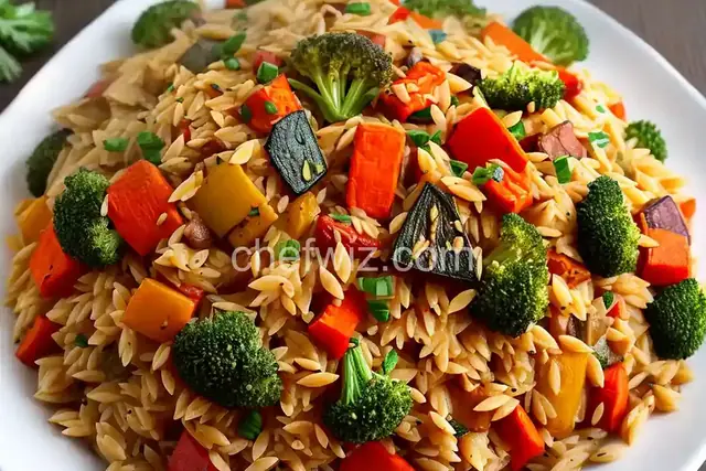 Roasted Vegetable Orzo