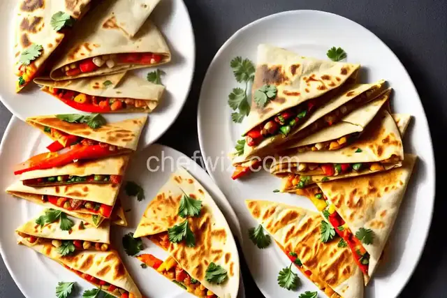 Roasted Vegetable Quesadilla