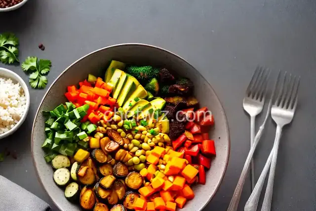 Roasted Veggie Buddha Bowl