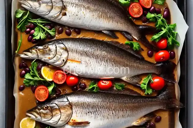 Roasted Whole Mackerel