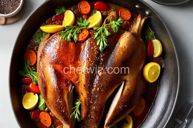 Roasted Wild Goose or Duck