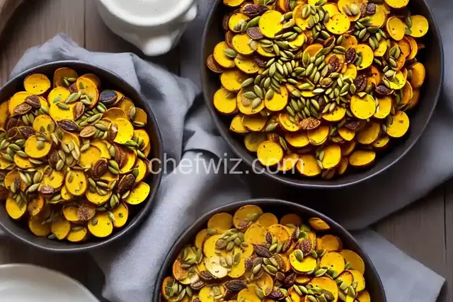 Roasted Winter Squash Seeds