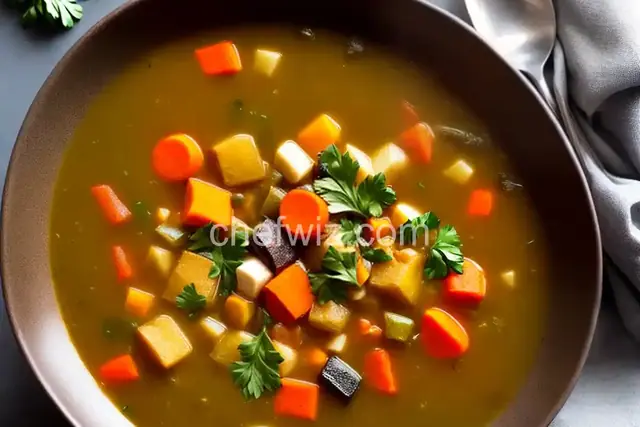 Roasted Winter Vegetable Soup