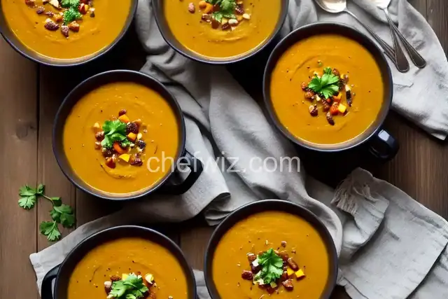 Roasted Winter Vegetable and Squash Soup