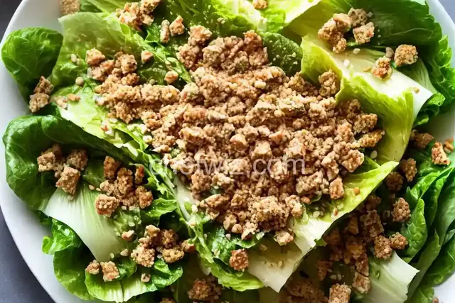 Romaine Salad with Breadcrumbs and Simple Dressing