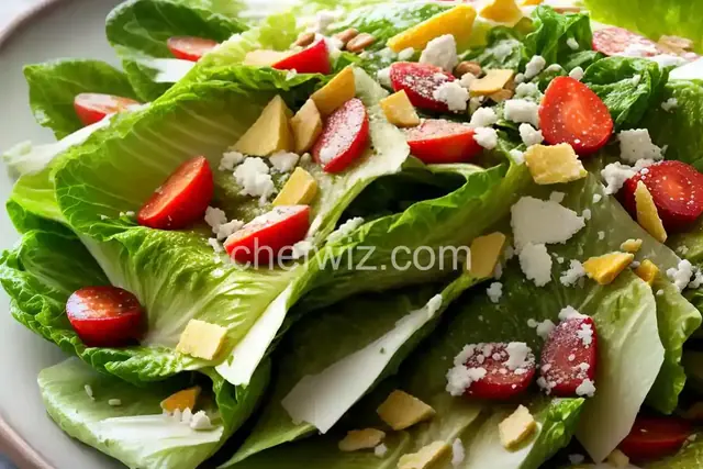 Romaine Salad with Parmesan Vinaigrette