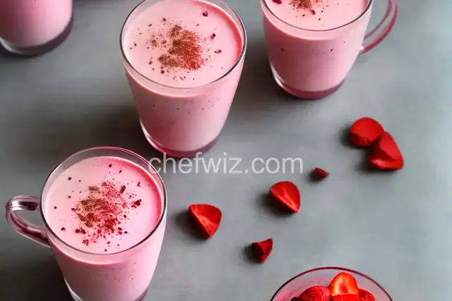 Rooh Afza Milkshake | Rose Milk | Simple Mug Recipe