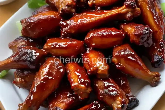 Root Beer BBQ Wings