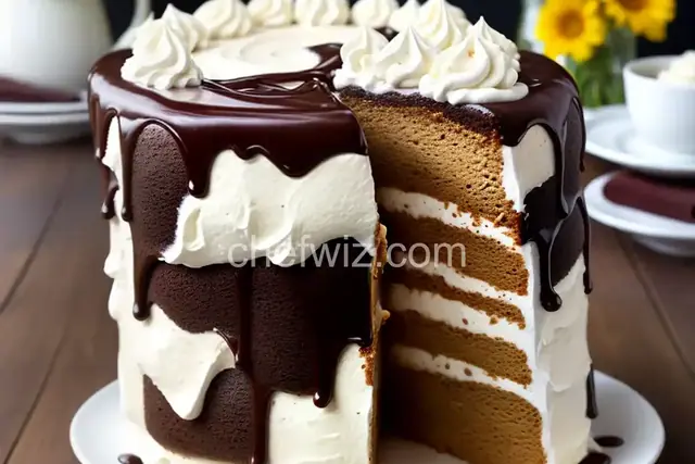 Root Beer Float Cake