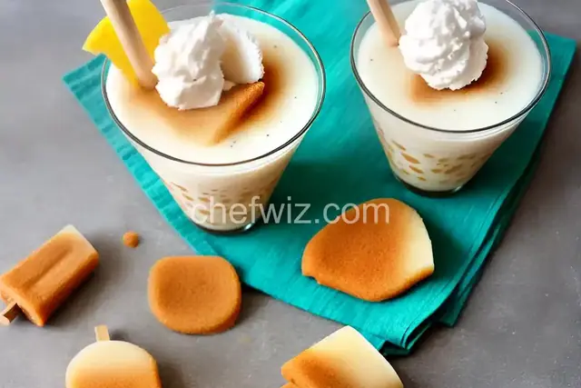 Root Beer Float Ice Pops