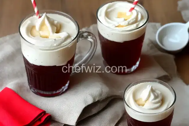 Root Beer Float Jell-O Shots