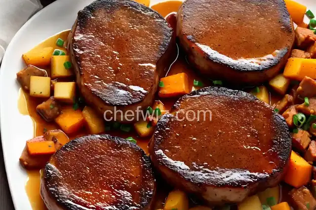 Root Beer Pork Chops