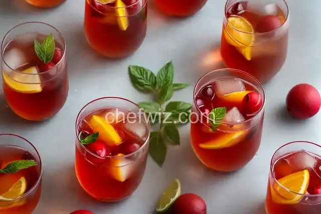 Rose Hip Iced Tea
