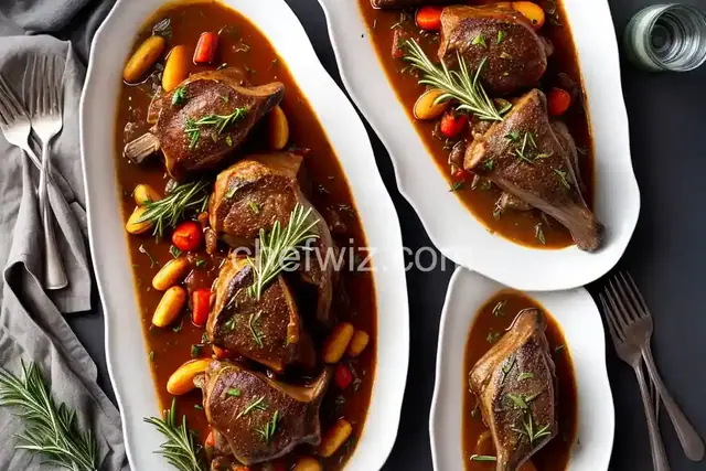 Rosemary Braised Lamb Shanks