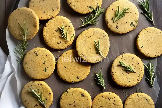 Rosemary Keto Crackers