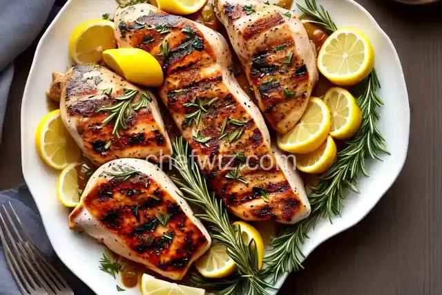 Rosemary Lemon Grilled Chicken
