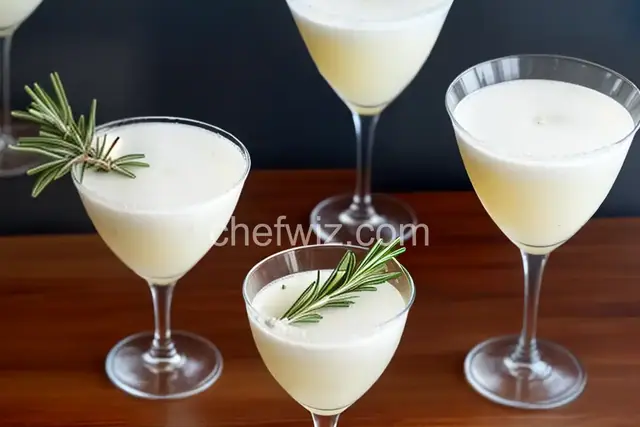 Rosemary Mezcal Fizz