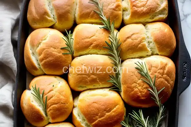 Rosemary Pull-Apart Dinner Rolls