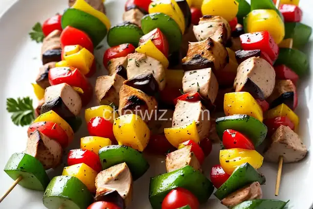 Rosemary Ranch Chicken Kabobs