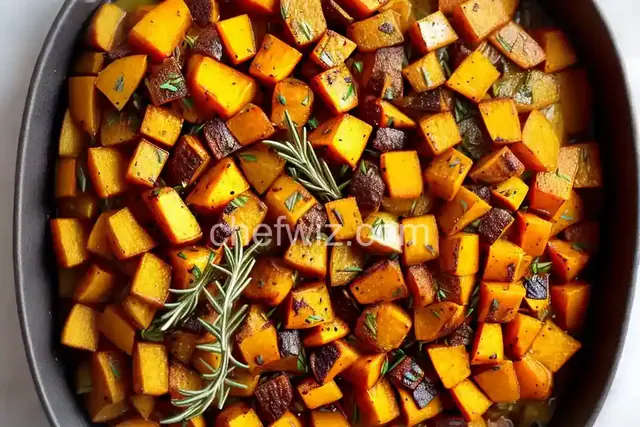 Rosemary Roasted Butternut Squash
