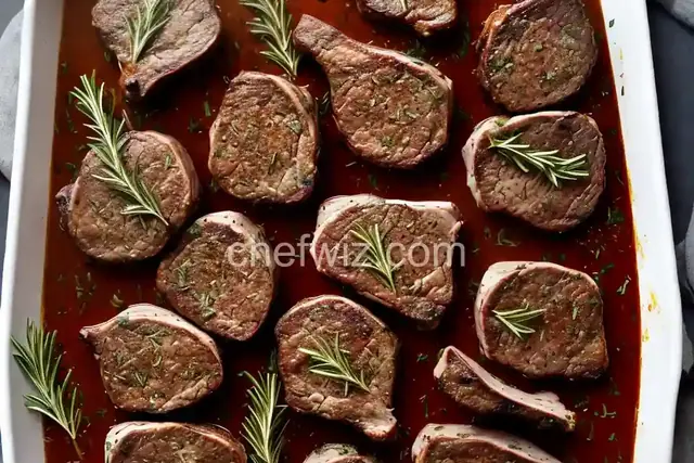 Rosemary and Garlic Lamb Chops
