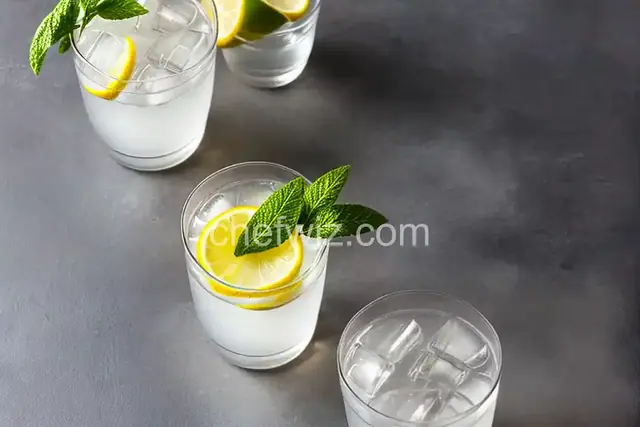 Rosewater Gin and Tonic
