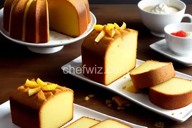 Rum-Pineapple Pound Cake
