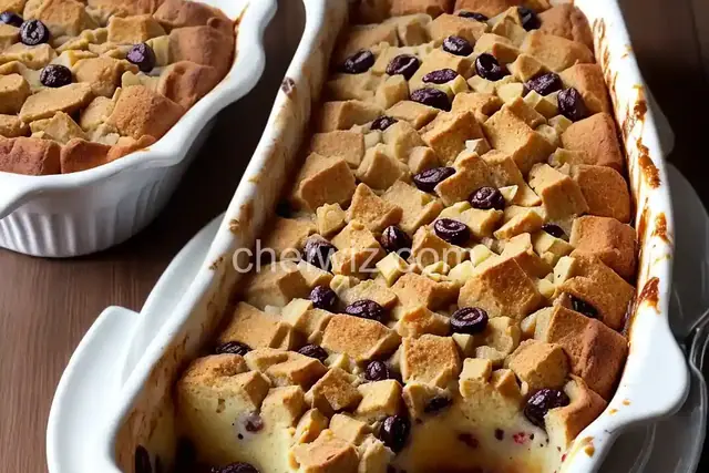 Rum Raisin Bread Pudding