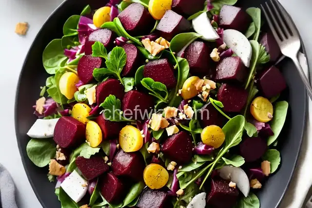 Russian Beet Salad with Herring