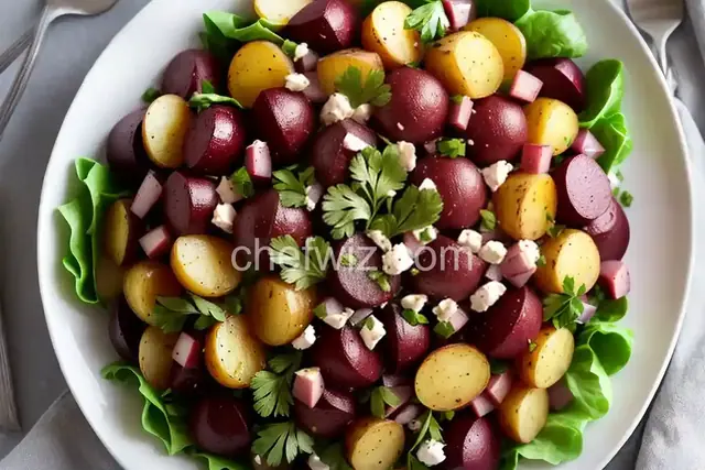 Russian Beet and Potato Salad