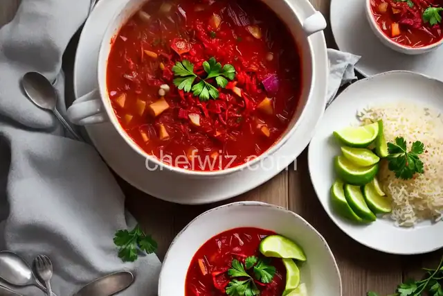 Russian Cabbage Borscht