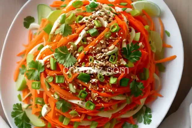 Russian Carrot Salad (Korean-Style)