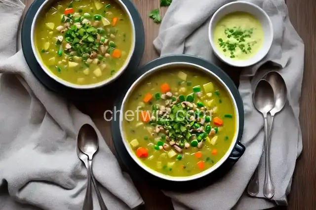Russian Green Bean and Potato Soup
