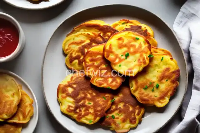 Russian Potato Pancakes - Draniki