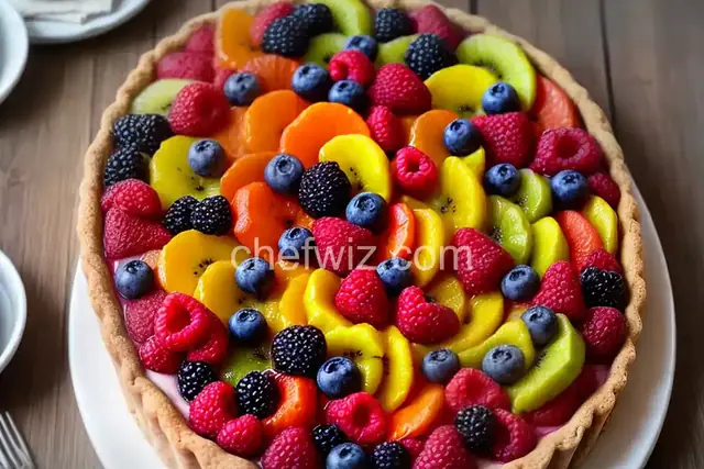 Rustic Autumn Fruit Tart