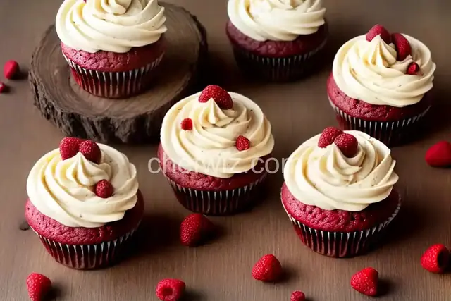 Rustic Red Velvet Cupcakes