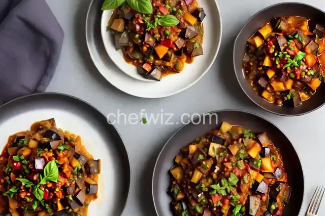Ruth's Eggplant Caponata