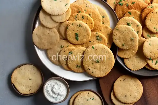 Rye and Caraway Crackers