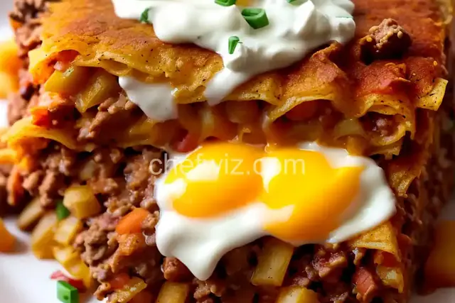 SLOW COOKER TACO HASHBROWN CASSEROLE - SLOW COOKER