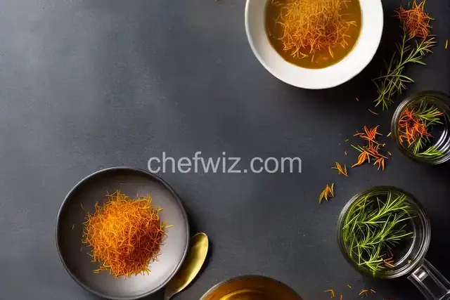 Saffron infused oil