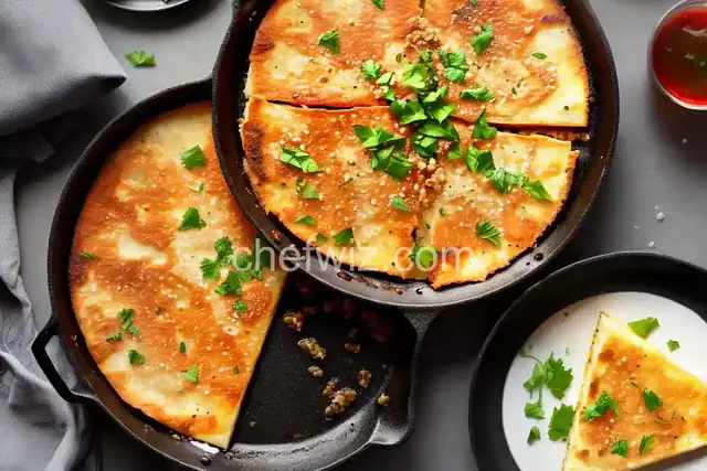 Saganaki With Walnut Vinaigrette (Greek Pan-Fried Cheese) Recipe