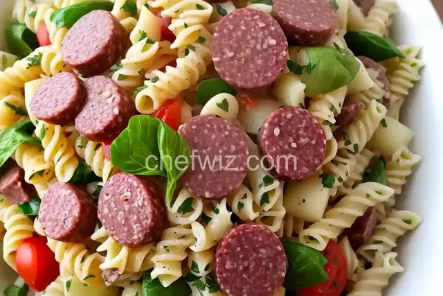 Salami Lover's Italian Pasta Salad