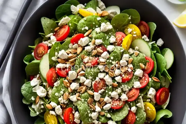 Salata Falahiyeh (Palestinian or Farmers Salad)