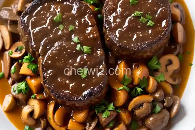 Salisbury Steak With Mushrooms