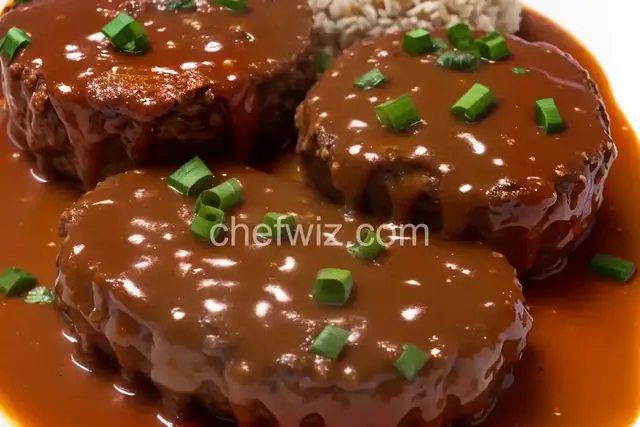 Salisbury Steak with Brown Gravy