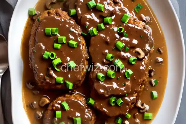 Salisbury Steak with Mushroom Gravy