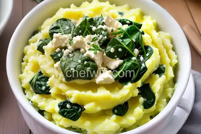 Sally's Spinach Mashed Potatoes