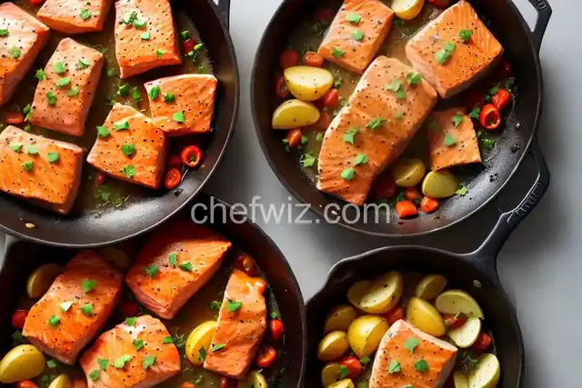 Salmon & Potato Skillet