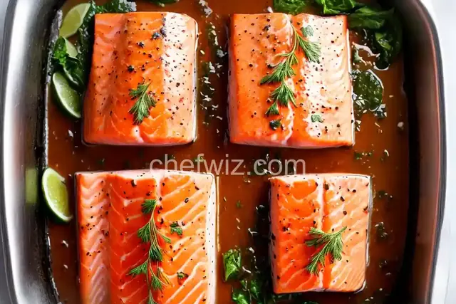 Salmon Baked in Foil